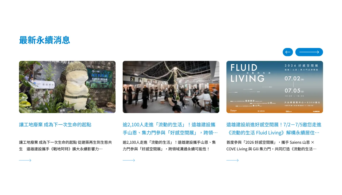 最新永續消息